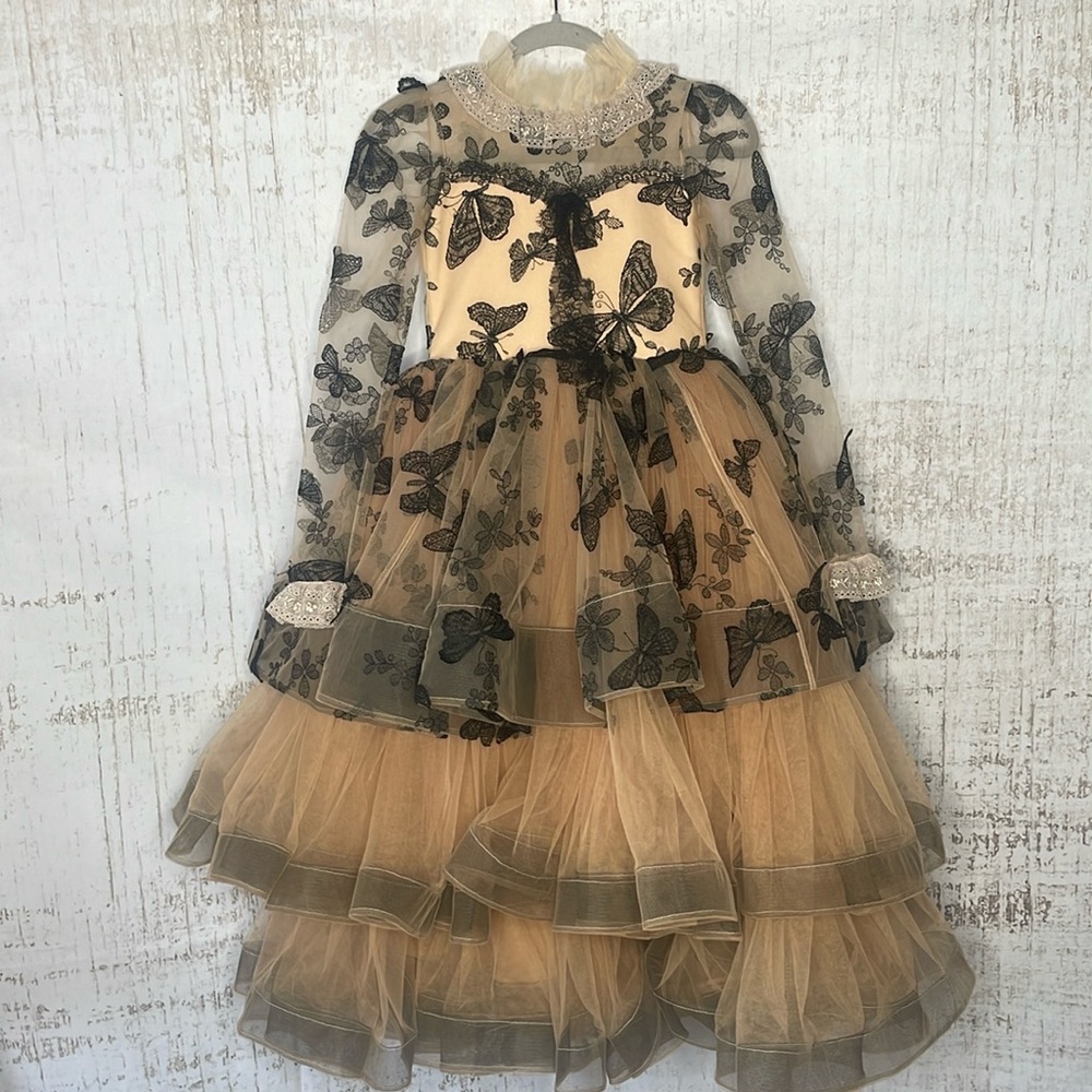 Adrianna Ostrowska Couture girls dress, size 7-9